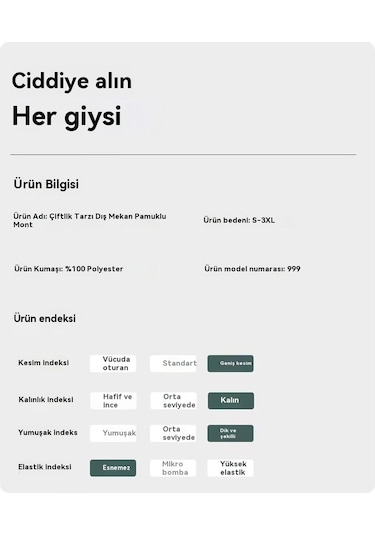 Kadın Grafen Pamuklu Ceket Haki