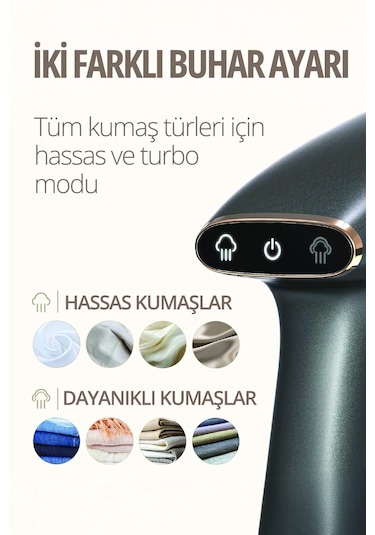 Kiwi KSI-670N 1800 W Portatif Buharlı Kırışıklık Giderici