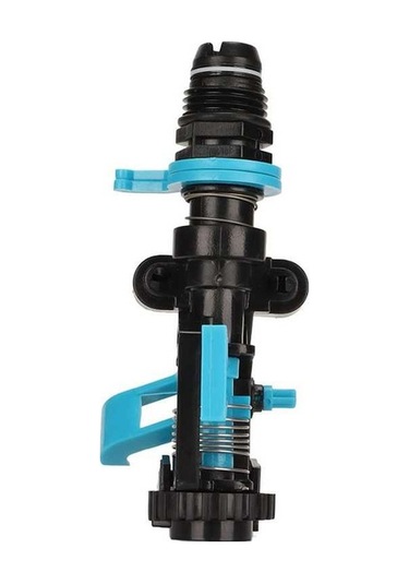 Ulzyvf Lebihmurah 4977 Sulama Başlığı, Bahçe Bahçesi İçin Otomatik Dönüş Yağmurlama Başlığı 360 Dönüş