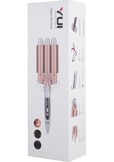 Yui KB53 32mm Seramik Plaka Wag Saç Şekillendirici Maşa