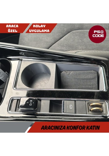 Skoda Elroq Orta Konsol Bardaklık Skoda