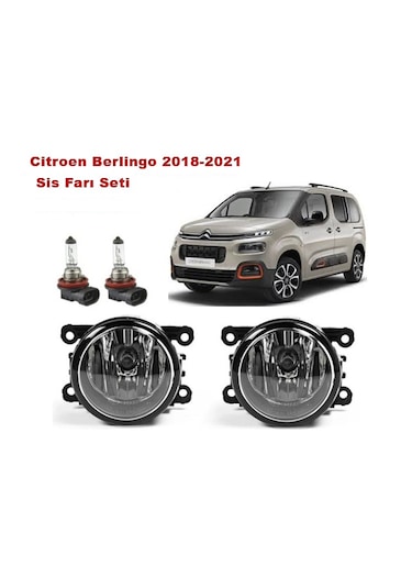 Citroen Berlingo 2018-2021 Sis Farı Seti 8200074008