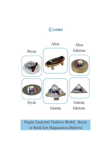 Makyaj Organizeri Renk Kozmetik Makyaj Düzenleyici Altıgen Model - Siyah