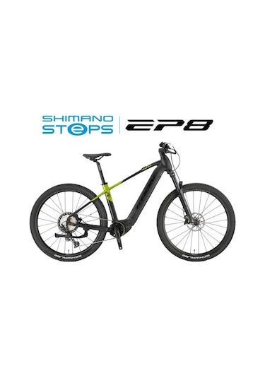 Kron Makalu E-mtb 29" Dağ Bisikleti Ep8 Siyah Yeşil M/45cm Siyah