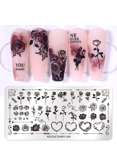 Nicole Diary Metal Stampa Tabakası 304 58068