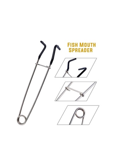 MSO Olta Balıkçılık Paslanmaz Çelik Balık Ağzı Açma Müdahale Aparatı
