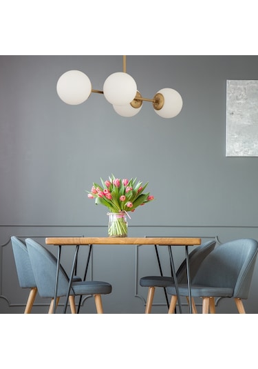 Lema 4Lü Eskitme Salon Avize