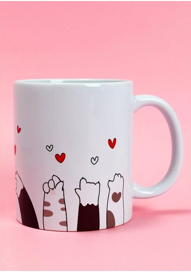 Cup-cup Şakacı Ve Baskılı Seramik Kupa, Hediye Olarak 144882610 Beyaz