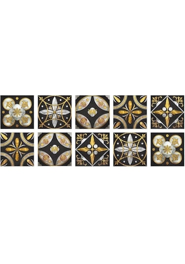 Gümüş&mavi Kristal Çini Kendinden Yapışkanlı 3d Duvar Sticker Mutfak Duvar Kağıdı Duvar Res Odası Banyo Duvar Sticker Dğ. 56867185 Diğer