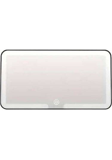 Fastbuy Dream011 1 Karat Led Işıklı Dokunmatik Araç Aynası, 3 Modlu Işık, Dolgu Işığı, Siyah, Tüm Araçlar İçin Siyah