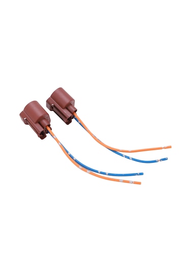 Suofeng 2 Adet 9006-3 Tipi Abs Araç Far Soketi, Isı Ve Korozyona Dayanıklı, Led Bağlantı İçin Pratik Ve Dayanıklı Telleme Harnessi