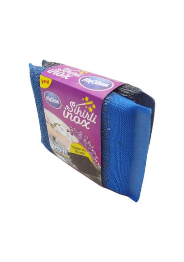 My Clean Sihirli Sünger Renkli Paslanmaz Telli Sünger 2'li