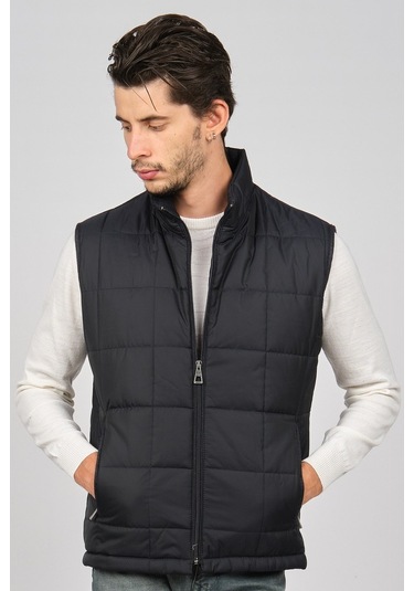 Daynax Erkek Cep Detaylı Yelek 492910 Lacivert Lacivert