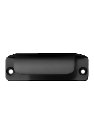Erkul Yaprak 64 Mm Mat Siyah Mobilya Kulbu