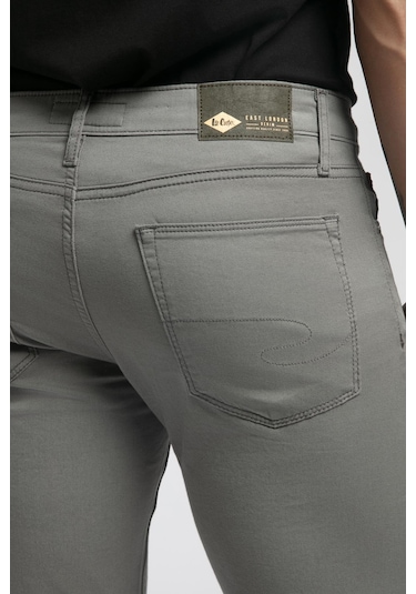 Lee Cooper Jagger Normal Bel Dar Kesim Düz Paça Gri Erkek Pantolon-19664 Gri