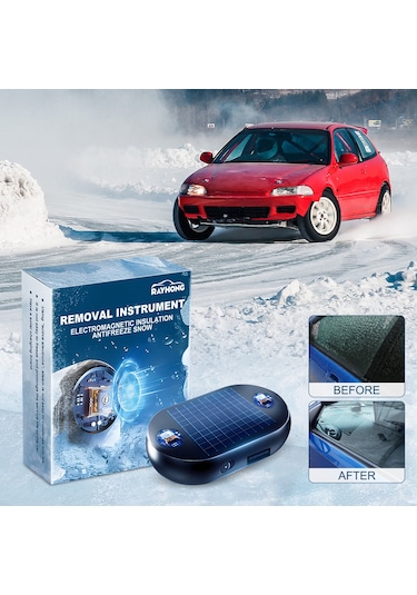Rayhong Araç Ön Camı Pencere Anti Donma Kar Temizleme Aracı Hızlı Buz Eritme Güneş Buz Çözme Cihazı