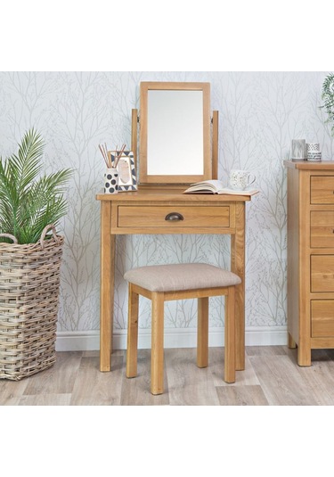 Masifart Alona Tek Çekmeceli  Dresuar Kahverengi