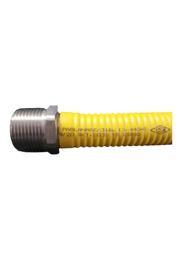 Yeni Tip Kombi Flex Hortumu Paslanmaz - Ts13890 - 60 Cm