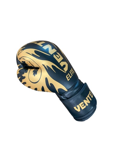 Vento Elite Boks Ve Kick-boks Eldiveni Siyah Siyah-altın