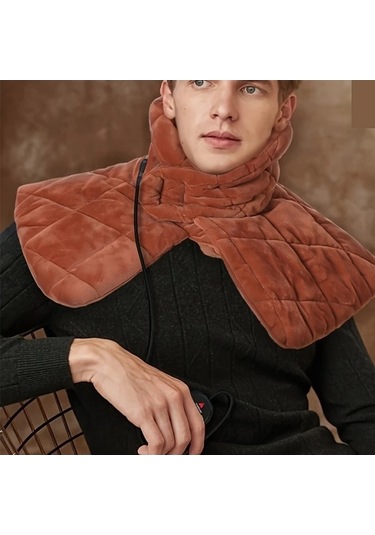 Pazly Boyun Ve Omuz Isıtma Açık Kahve - 1-3 Isı Seviyesi, 4 Zamanlı Otomatik Kapanış, Grafen Isıtma, Usb Şarj, Guangdong, Çin Açık Kahverengi