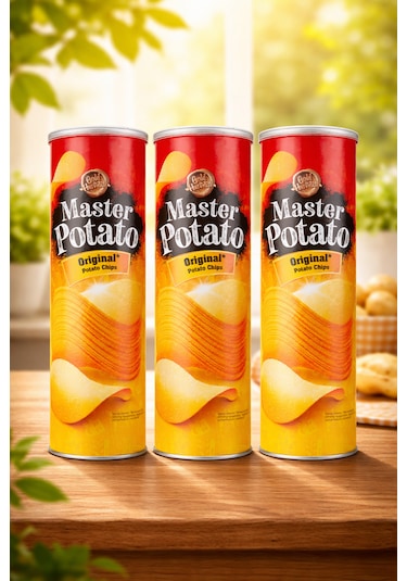 Master Patato Original Cips 160 Gr X 3 Adet