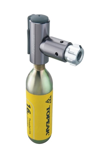 Topeak Micro Airbooster Co2 Pompa Seti Koruyucu Kılıflı Tab-2 Siyah