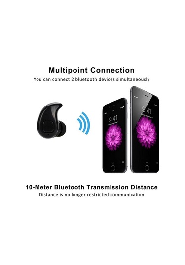 S530x Mini Hifi Handsfree Spor Kablosuz Bluetooth Kulaklık Mikrofonlu Altın
