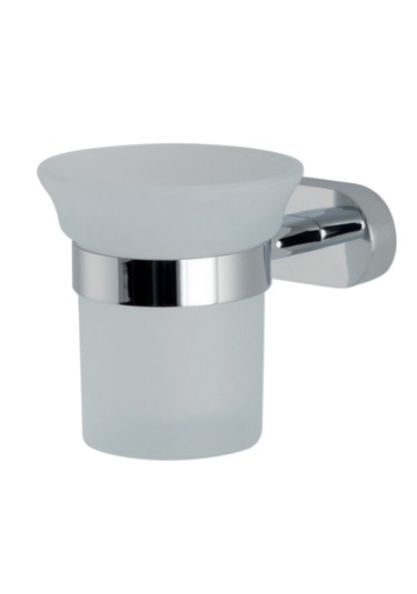 Çelik Banyo Paslanmaz Pirinç Zirve Diş Fırçalık Gri