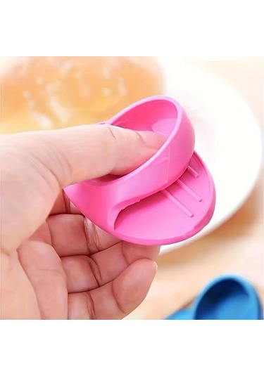 Pembe 2 Adet, Silikon El Klipsi, Silikon Isıya Dayanıklı Parmak, Mutfak İçin Mükemmel, Haşl Eldivenler Ve Önlük & Eldiven 56406987