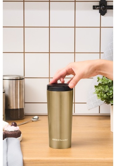 Karaca Sheeny Çelik Sızdırmaz Temos Gold 450 ml