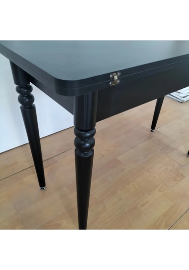 110 X 45 Katlanır Masa Siyah