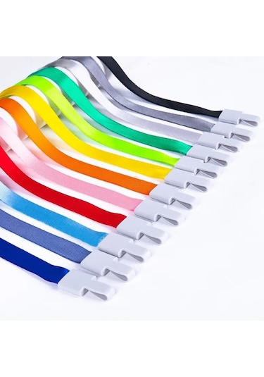 Bigpoint Klipsli Yaka İpi Açık Mavi 50'li Paket