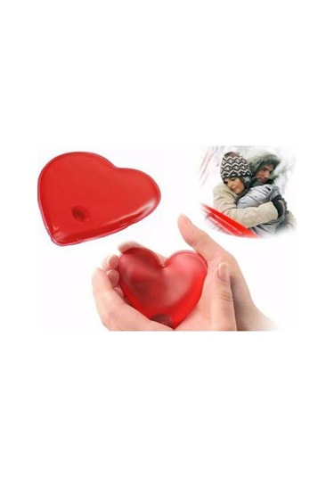 Kalp Şeklinde Sihirli Jel El Isıtıcı Cep Sobası