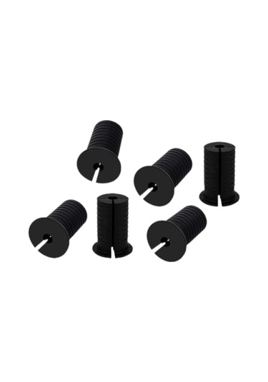 Homyl 6 Adet Kablo Yönlendirme Grommet& 39 İ Starlink Siyah