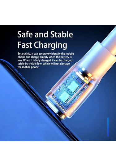 Bn91 Micro Usb Kablo 120w Süper Hızlı 6 Amper Ultra Kalın Şarj Da