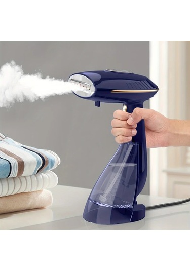 Elmpaly Pancerka 1 Adet Mavi Taşınabilir El Tipi Kıyafet Ütüsü 1500w Hızlı Isınma Büyük Hazne