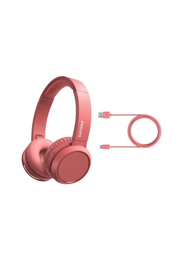 Philips Tah4205 Kulak Üstü Bluetooth Kulaklık Pembe