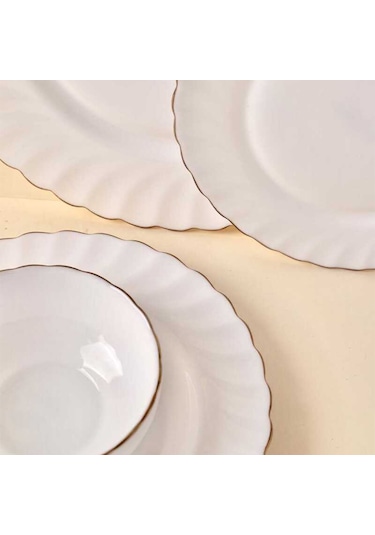 Perotti 17585 Waves Opal 24 Parça 6 Kişilik Yemek Takımı