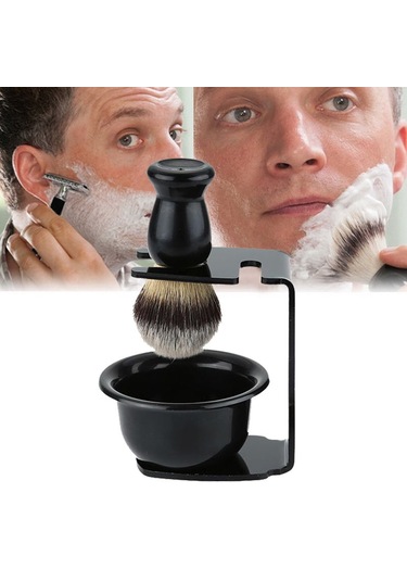 Dolıty Erkek Tıraş Seti Fırçası+akrilik Sehpalık+ Kase