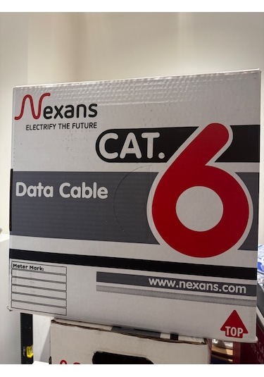 Nexans Cat 6 Halogen Free Utp 23awg Kablo 305 Metre Turuncu