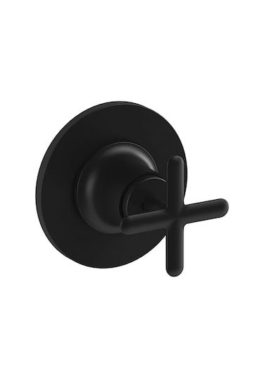 VitrA Origin Classic A4289736 3 Yollu Yönlendirici Sıva Üstü Grubu Mat Siyah