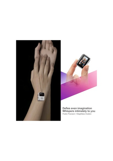 Elmpaly Gümüş Gri Mini Vücut Kamerası: Hareket Algılama, Gece Görüşü, Otomatik Takip, Tf Kart Ve Taşınabilir Tasarım