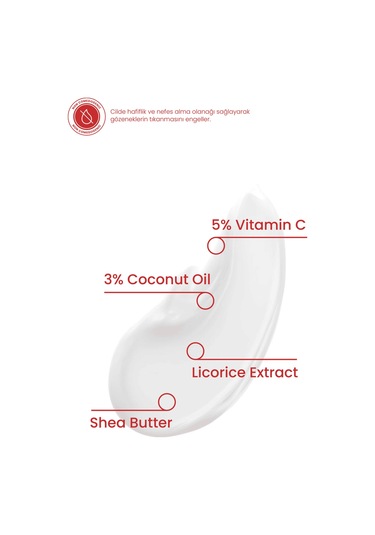Cosmogenesis Labs %5 Vitamin C Krem Maske 50ml - Durulanan Yüz Maskesi Aydınlatıcı Pürüz Giderici Ton Eşitleyici Vegan