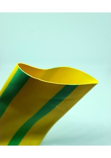 Tork Mk-038.0-sy ,düz 60mm Çap 38/19mm Sarıyeşil/1mt Daralan Makaron