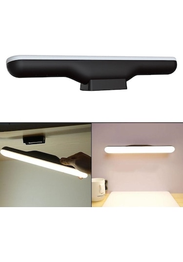 Neeko Şarjlı Mıknatıslı 3 Kademeli Martı Led Lamba Siyah