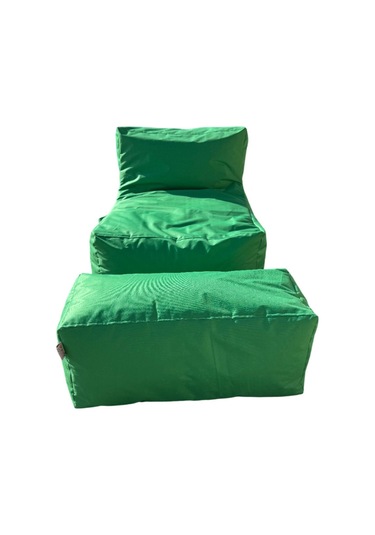 Xxl Sedir Armut Koltuk Ve Ayakucu Pufu Yeşil