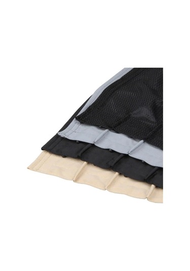 Xuweiwei 2 Adet Evrensel Araç Yan Cam Perdesi Güneşlik Seti Beige 19.69x18.5inch