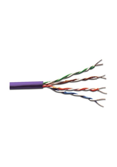 Digitus Dk-1613-vh-305 305 Mt Cat6 U/utp Awg23/1 Lsoh Mor Data Kablosu