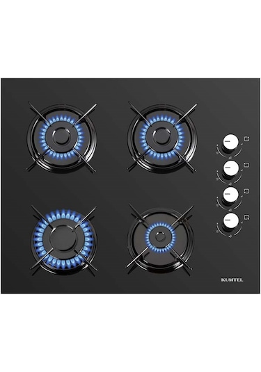 Kumtel KO-40 TAHDF - DA6-830 Siyah Ankastre Set