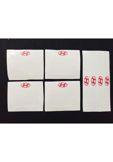 Hyundai Marka Uvbaskılı Kapı Kolu Koruma Folyoseti Çizik Önleyici